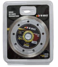 DISCO DIAMANTADO 4 1/2" CONTINUO W-MAX