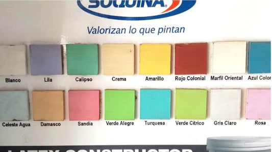 LATEX CONSTRUCTOR SOQUINA GALÓN BLANCO / COLORES