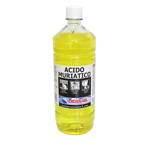 ACIDO MURIATICO LITRO DIDEVAL