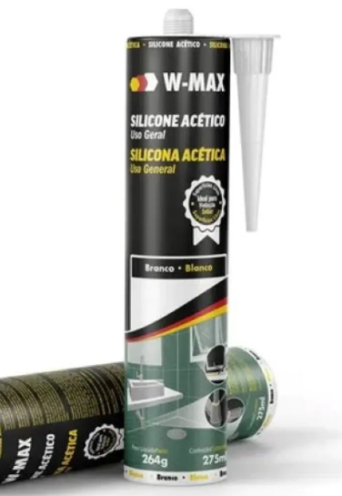 SILICONA ACÉTICA BLANCA W-MAX 280ml