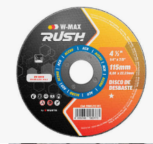 DISCO DESBASTE 4 1/2" W -MAX RUSH