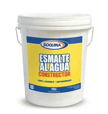 ESMALTE AL AGUA TINETA 4 GALONES BLANCO SOQUINA