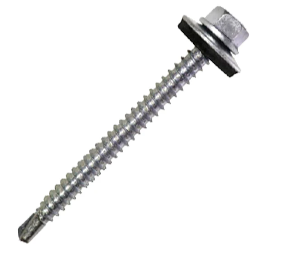 TORNILLO HEXAGONAL PUNTA BROCA 2" 100 UNI