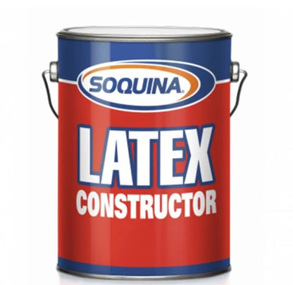 LATEX CONSTRUCTOR SOQUINA GALÓN BLANCO / COLORES